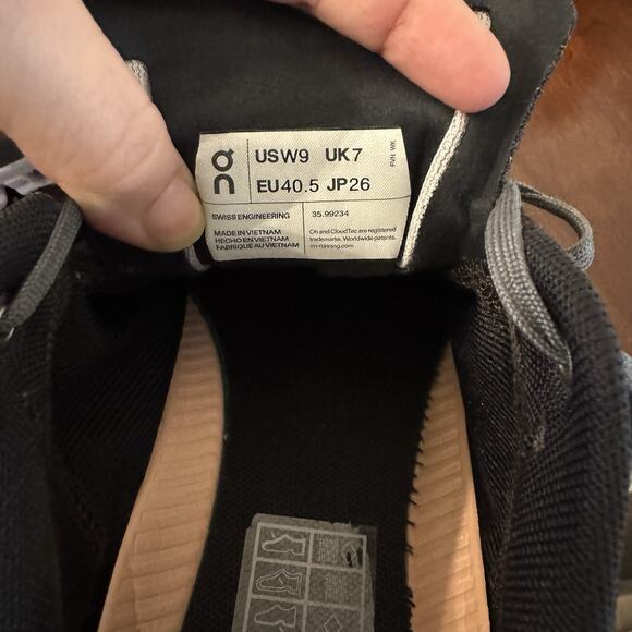 ON Cloudflow Rock Rose 35-99234 Women’s Running Shoes Size 9 - Picture 9 of 9